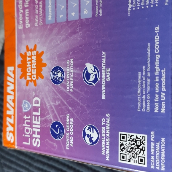 ✔️SYLVANIA LightSHIELD BR30 Germicidal LED Light Bulb, 9W=65W, 6 packs - Picture 5 of 5